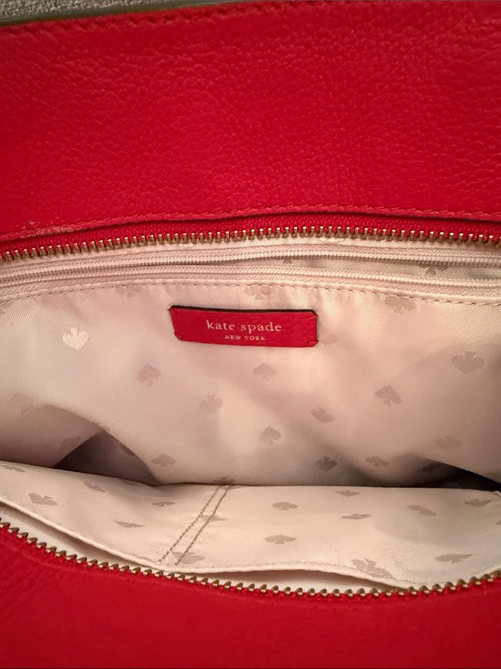 Kate Spade Red Leather Bag
